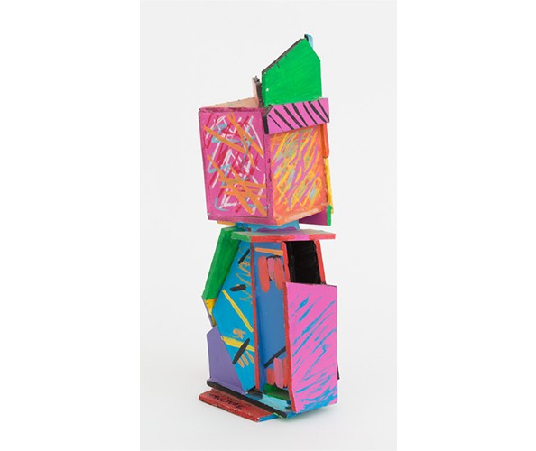 Beverly Buchanan, Structure, 1986. Acrylic on foamcore; 14 x 5 ½ x 4 ½ in. © Estate of Beverly Buchanan; courtesy Andrew Edlin Gallery, New York, NY.