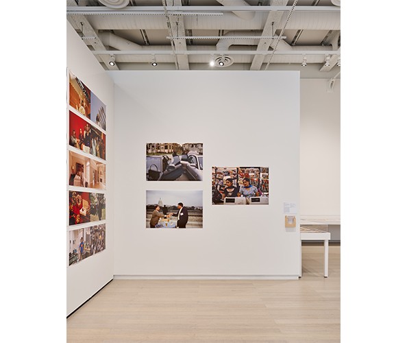 Installation view of "Looking for Ourselves: Gauri Gill’s The Americans, 2000–2007" on view at the Wallach Art Gallery March 23–April 7, 2024. Photograph by Olympia Shannon. Courtesy the Wallach Art Gallery.
