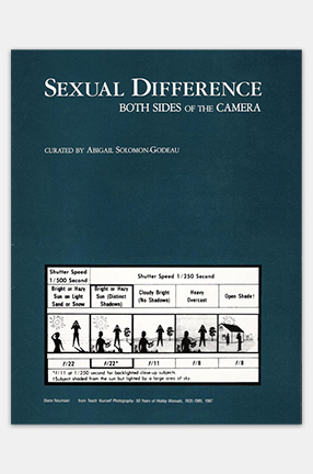 Cover of "Sexual Difference: Both Sides of the Camera"