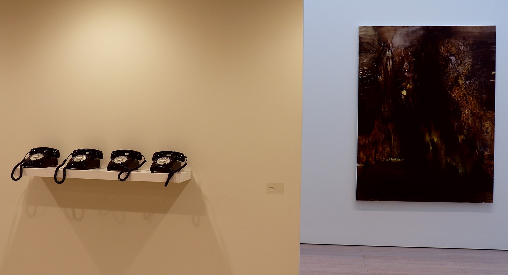 Installation view of the 6th floor 2019 MFA Thesis Exhibition, on view at the Wallach Art Gallery, Columbia University April 27 – May 26, 2019. Photograph by Eddie José Bartolomei. Courtesy the Wallach Art Gallery.