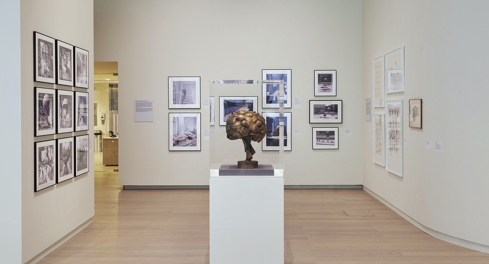 Installation view of the exhibition "The Way We Remember", on view at the Wallach Art Gallery, Columbia University September 10-November 13, 2021. Photograph by Kyle Knodell.