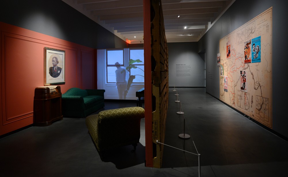 Installation view of “Along 155th Street, Where the Windows Face East” at the Sugar Hill Children’s Museum Installation view of “Along 155th Street, Where the Windows Face East” at the Sugar Hill Children’s Museum