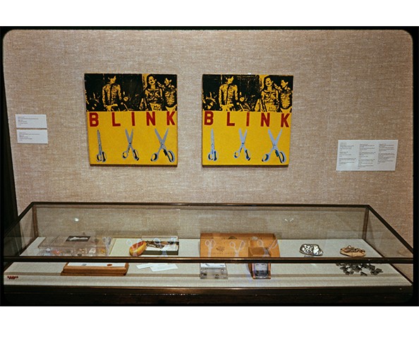 Installation view from the exhibition “Experiments in the Everyday: Allan Kaprow and Robert Watts—Events, Objects, Documents” on view at the Wallach Art Gallery, Columbia University, from October 6 - December 11, 1999.