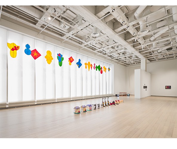 Installation view of "Growing Sideways: Performing Childhood." Photograph by Olympia Shannon. Installation view of "Growing Sideways: Performing Childhood." Photograph by Olympia Shannon.