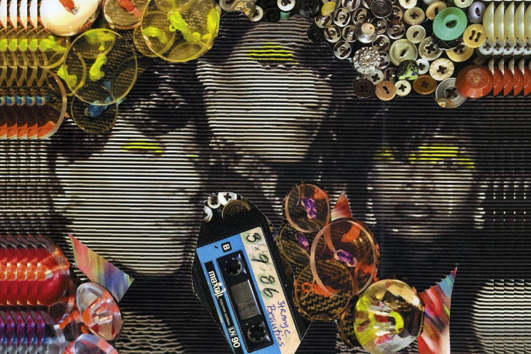 Beau McCall, Strange Beauties XIII: Antoine aka DeeDee Somemore, Tracy Monroe, and Beau McCall, 2020. Printed collage with dye sublimation on aluminum. 24 x 36 in. Beau McCall, Strange Beauties XIII: Antoine aka DeeDee Somemore, Tracy Monroe, and Beau McCall, 2020. Printed collage with dye sublimation on aluminum. 24 x 36 in.