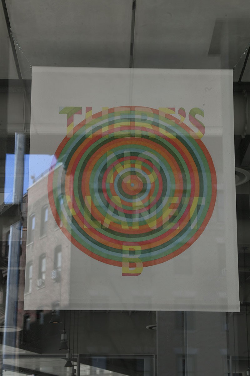 Rachael Haynes, Climate Target (Planet B Banner), 2021 Rachael Haynes, Climate Target (Planet B Banner), 2021