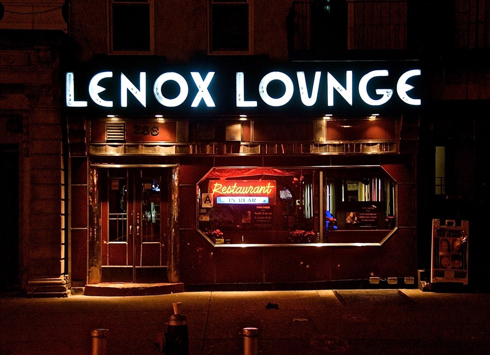 Ruben Natal-San Miguel, Lenox Lounge (Before), 2010. Dye sublimation photograph on aluminum. 24 x 36 in.