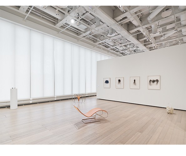 Installation view of "Traces of Care," on view at the Wallach Art Gallery from March 29 - April 13, 2025. Photograph by Olympia Shannon. Courtesy the Wallach Art Gallery. Installation view of "Traces of Care," on view at the Wallach Art Gallery from March 29 - April 13, 2025. Photograph by Olympia Shannon. Courtesy the Wallach Art Gallery.