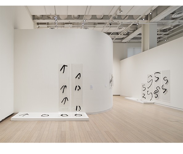 Installation view of "Wayward Signs," on view at the Wallach Art Gallery from March 29 - April 13, 2025. Photograph by Olympia Shannon. Courtesy the Wallach Art Gallery. Installation view of "Wayward Signs," on view at the Wallach Art Gallery from March 29 - April 13, 2025. Photograph by Olympia Shannon. Courtesy the Wallach Art Gallery.