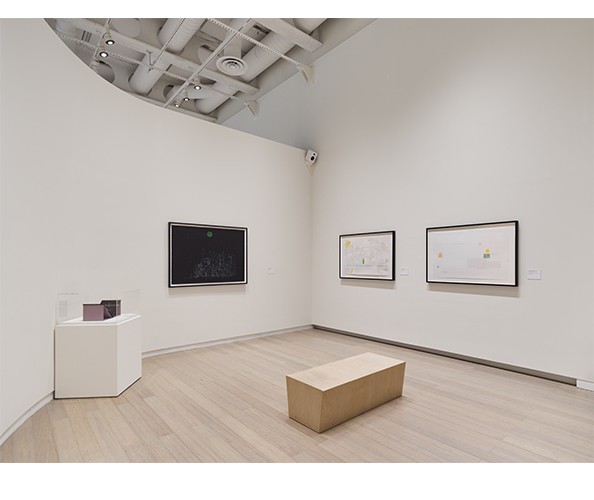 Installation view of "Wayward Signs," on view at the Wallach Art Gallery from March 29 - April 13, 2025. Photograph by Olympia Shannon. Courtesy the Wallach Art Gallery. Installation view of "Wayward Signs," on view at the Wallach Art Gallery from March 29 - April 13, 2025. Photograph by Olympia Shannon. Courtesy the Wallach Art Gallery.