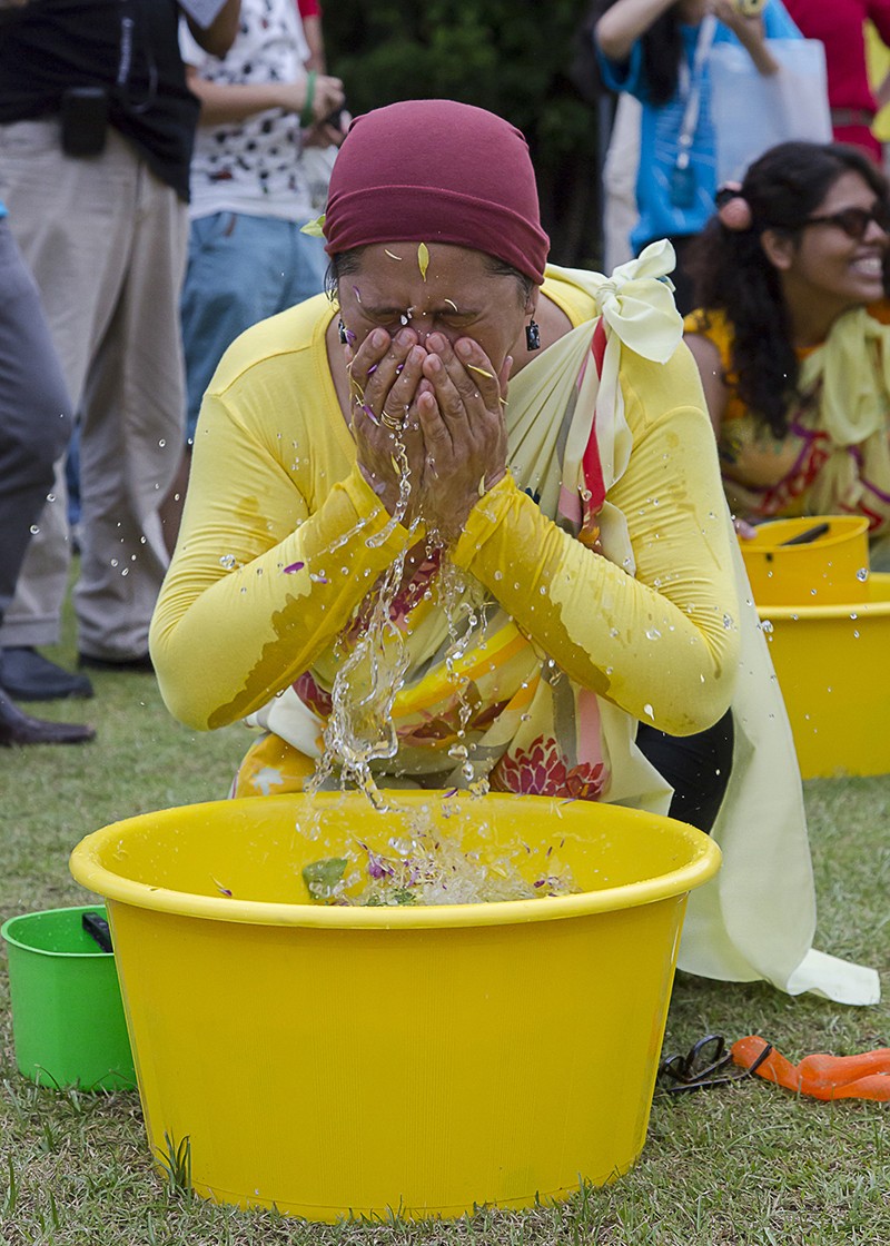 Sharon Chin, documentation of Mandi Bunga/Flower Bath, 2013