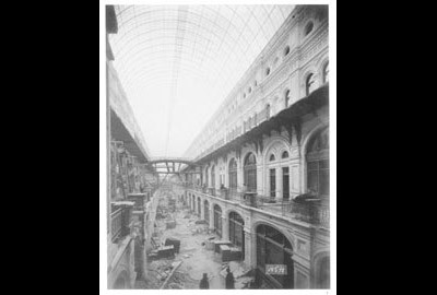 Evgenii Simonov, Upper Trading Rows, Interior, 1892. A. Pomerantsev, architect.