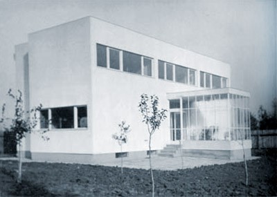 Photograph of Villa for A. Macourek, 1932–33; architect Lubomír Šlapeta, 