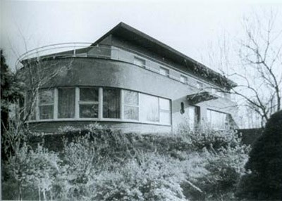 Photograph of Villa for M. Andraškova, 1940–42; archtect Lubomír Šlapeta