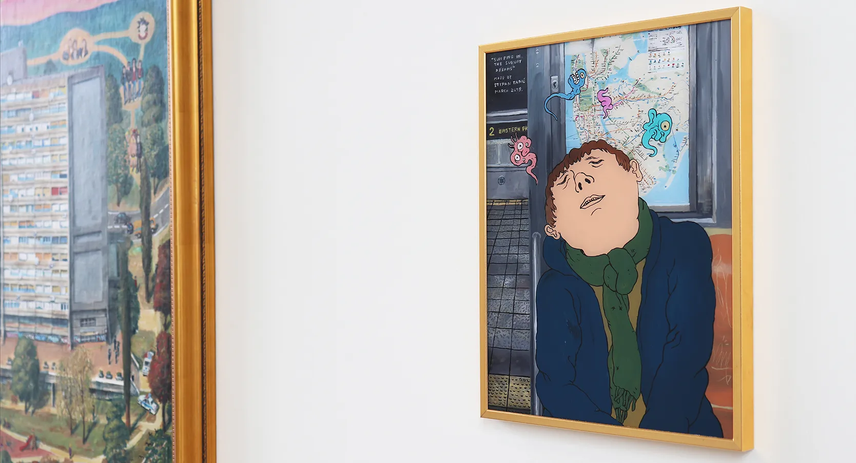 Installation view of the 2019 First-Year MFA Exhibition, on view at the Wallach Art Gallery, Columbia University March 29 – April 14, 2019. Photograph by Eddie José Bartolomei.