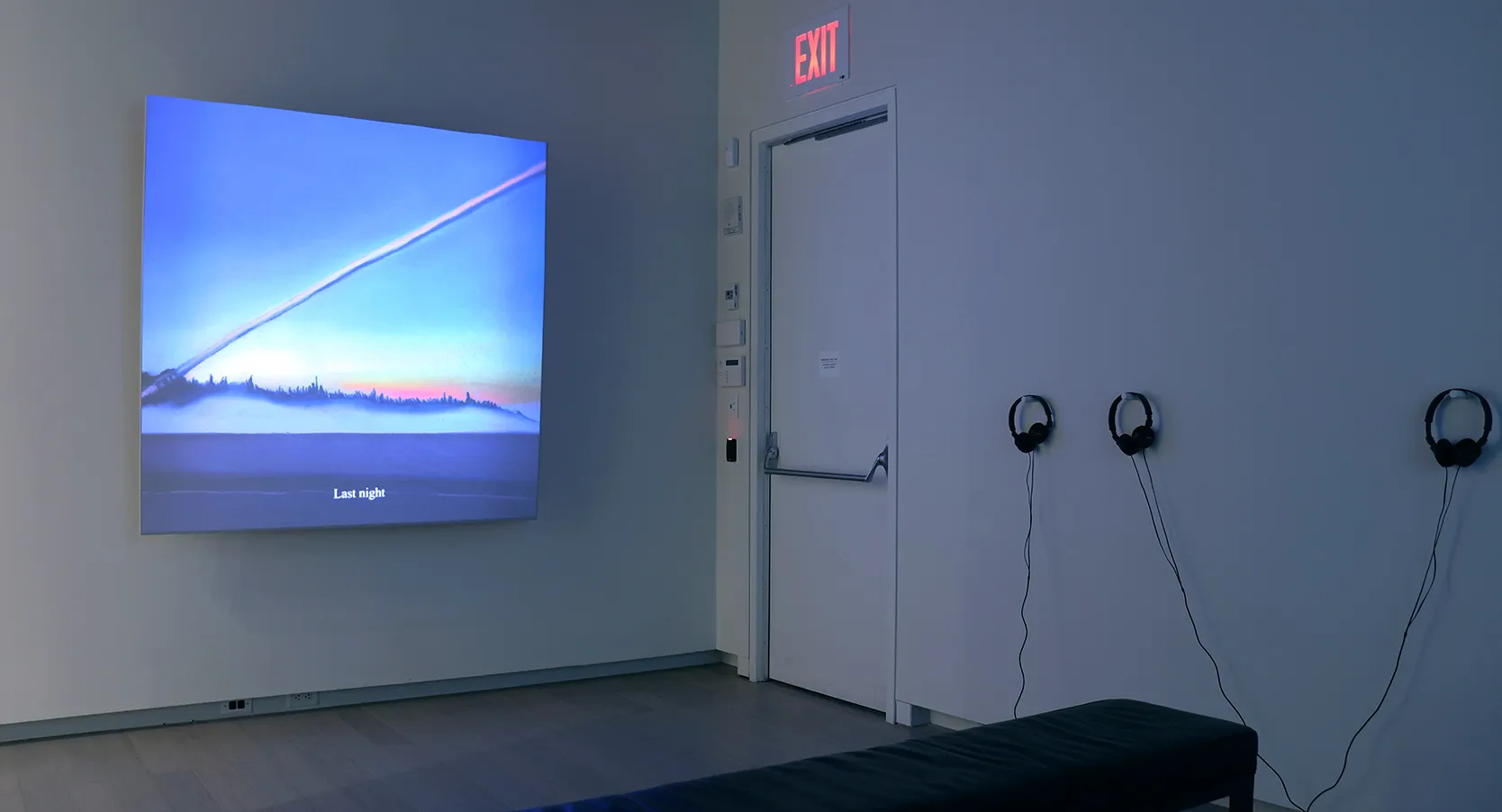 Installation view of the 2019 First-Year MFA Exhibition, on view at the Wallach Art Gallery, Columbia University March 29 – April 14, 2019. Photograph by Eddie José Bartolomei.