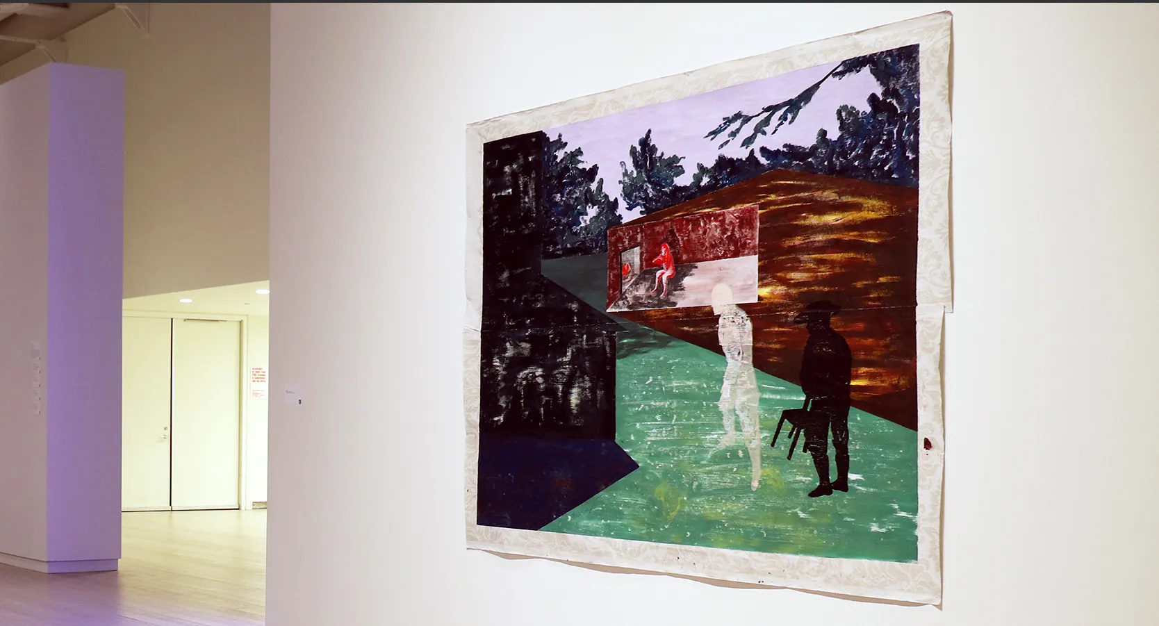 Installation view of the 2019 First-Year MFA Exhibition, on view at the Wallach Art Gallery, Columbia University March 29 – April 14, 2019. Photograph by Eddie José Bartolomei.