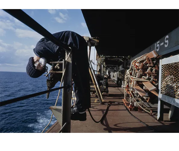 Allan Sekula, Chapter Three: “Middle Passage” from Fish Story (#39), 1988-1995. Courtesy of the artist.