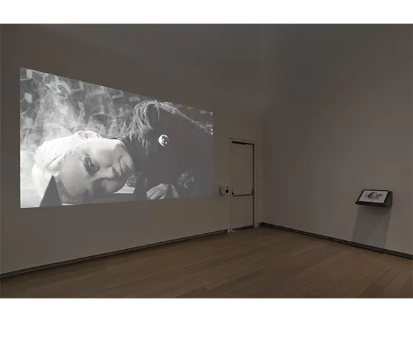 Installation view of Angela Su: Melencolia, on view at the Wallach Art Gallery February 2 - March 10, 2024. Photograph by Olympia Shannon.