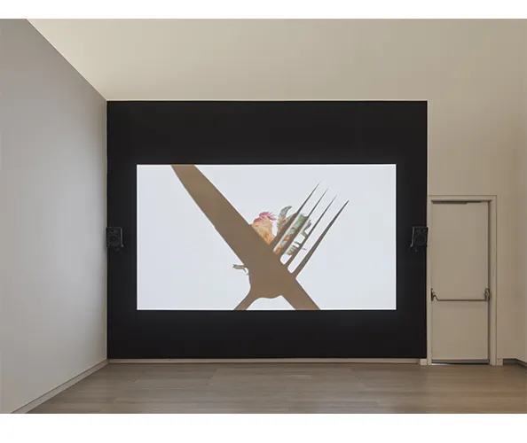 Installation view of “Autumn Knight: Nothing #26: The Potential of Nothing is Everything (Wallach).” On view at the Wallach Art Gallery February 3 - March 12, 2023. Photograph by Olympia Shannon.