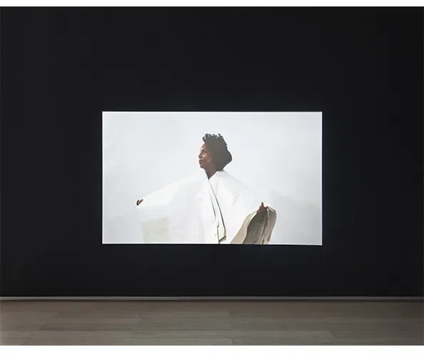 Installation view of “Autumn Knight: Nothing #26: The Potential of Nothing is Everything (Wallach).” On view at the Wallach Art Gallery February 3 - March 12, 2023. Photograph by Olympia Shannon.