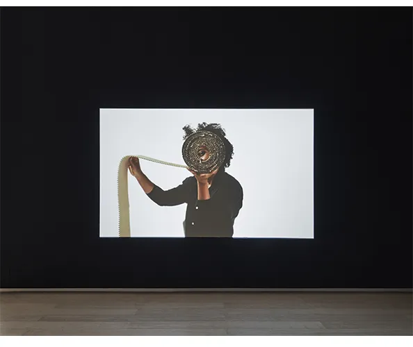 Installation view of “Autumn Knight: Nothing #26: The Potential of Nothing is Everything (Wallach).” On view at the Wallach Art Gallery February 3 - March 12, 2023. Photograph by Olympia Shannon.