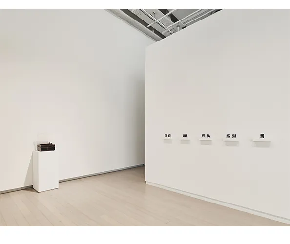 Installation view of “Autumn Knight: Nothing #26: The Potential of Nothing is Everything (Wallach).” On view at the Wallach Art Gallery February 3 - March 12, 2023. Photograph by Olympia Shannon.