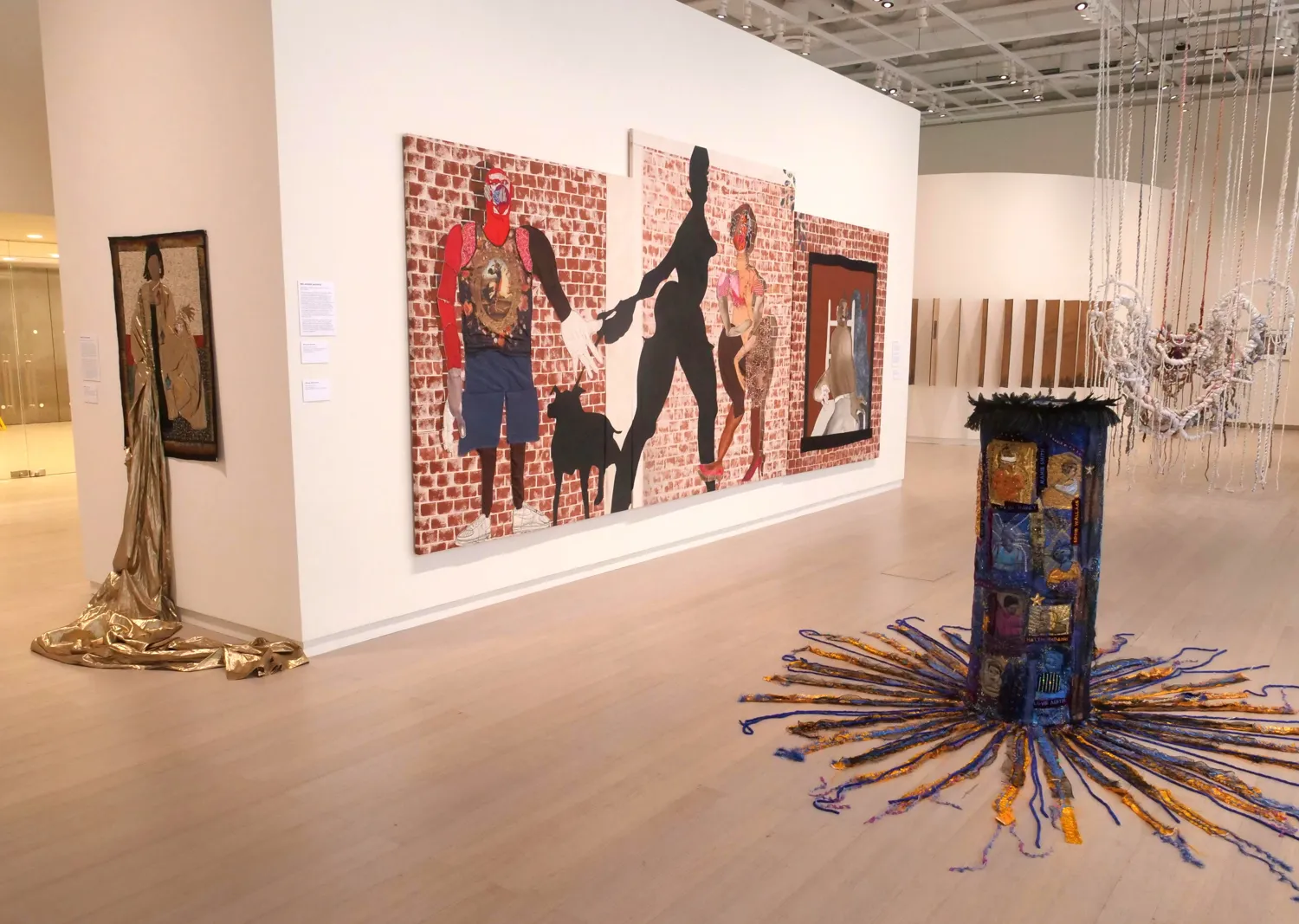Installation view of “Children’s Art Carnival in Harlem: The Making of Contemporary Artists,” on view at the Wallach Art Gallery from June 26 to September 13, 2026.