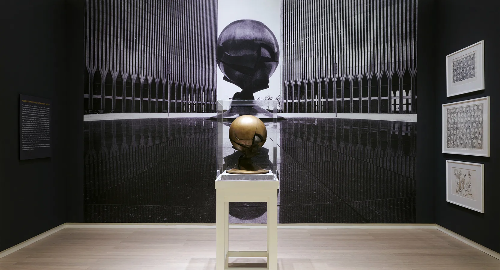 Installation view of the exhibition "The Way We Remember", on view at the Wallach Art Gallery, Columbia University September 10-November 13, 2021. Photograph by Kyle Knodell.