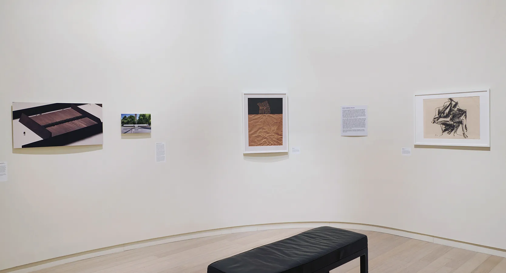 Installation view of the exhibition "The Way We Remember", on view at the Wallach Art Gallery, Columbia University September 10-November 13, 2021. Photograph by Kyle Knodell.