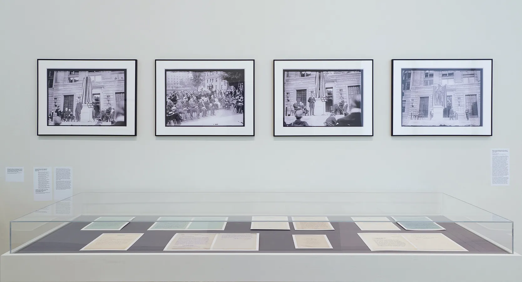Installation view of the exhibition "The Way We Remember", on view at the Wallach Art Gallery, Columbia University September 10-November 13, 2021. Photograph by Kyle Knodell.