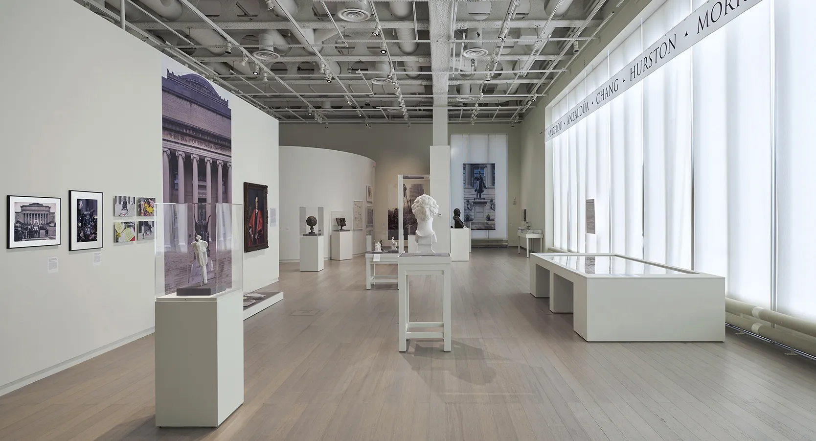 Installation view of the exhibition "The Way We Remember", on view at the Wallach Art Gallery, Columbia University September 10-November 13, 2021. Photograph by Kyle Knodell.