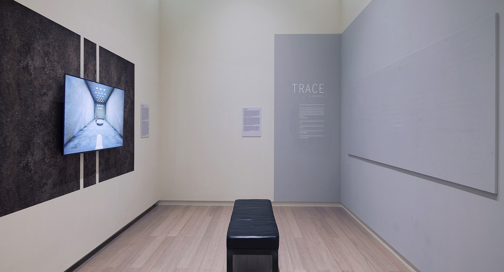 Installation view of the exhibition "The Way We Remember", on view at the Wallach Art Gallery, Columbia University September 10-November 13, 2021. Photograph by Kyle Knodell.