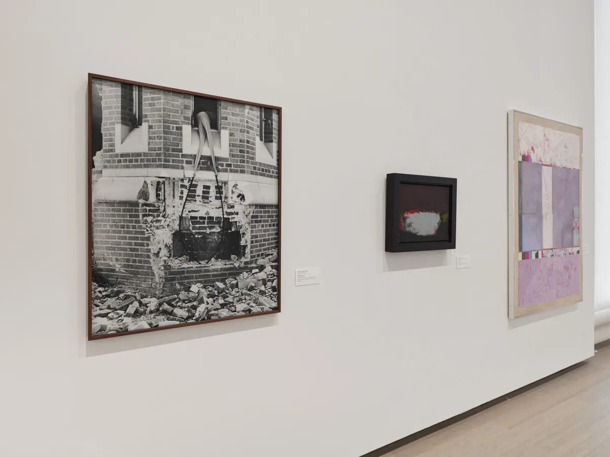Installation view of the exhibition "Dead Lecturer / distant relative: Notes from the Woodshed 1950-1980" curated by Genji Amino. On view at the Wallach Art Gallery, Columbia University, July 9 - October 1, 2022.