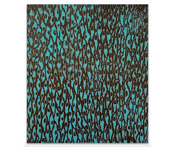 Didier William, "Twaze Bronze," 2023. Screenprint; 14 x 12 in. Image courtesy the artist.