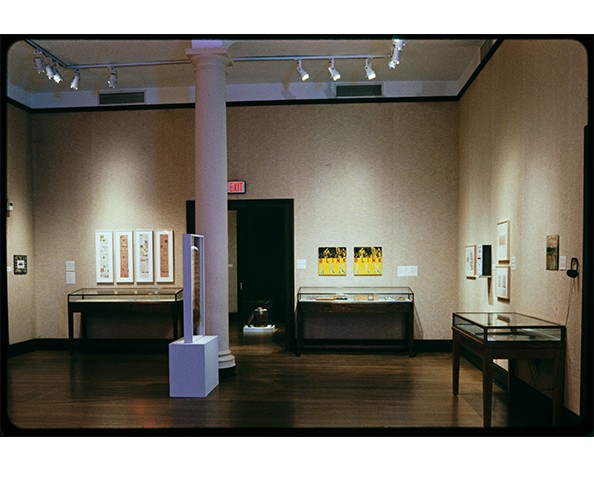 Installation view from the exhibition “Experiments in the Everyday: Allan Kaprow and Robert Watts—Events, Objects, Documents” on view at the Wallach Art Gallery, Columbia University, from October 6 - December 11, 1999. Installation view from the exhibition “Experiments in the Everyday: Allan Kaprow and Robert Watts—Events, Objects, Documents” on view at the Wallach Art Gallery, Columbia University, from October 6 - December 11, 1999.