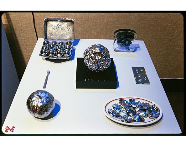 Installation view from the exhibition “Experiments in the Everyday: Allan Kaprow and Robert Watts—Events, Objects, Documents” on view at the Wallach Art Gallery, Columbia University, from October 6 - December 11, 1999. Installation view from the exhibition “Experiments in the Everyday: Allan Kaprow and Robert Watts—Events, Objects, Documents” on view at the Wallach Art Gallery, Columbia University, from October 6 - December 11, 1999.