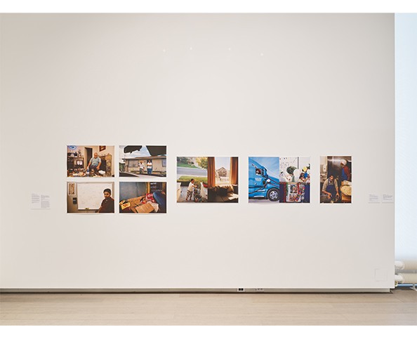 Installation view of "Looking for Ourselves: Gauri Gill’s The Americans, 2000–2007" on view at the Wallach Art Gallery March 23–April 7, 2024. Photograph by Olympia Shannon. Courtesy the Wallach Art Gallery. Installation view of "Looking for Ourselves: Gauri Gill’s The Americans, 2000–2007" on view at the Wallach Art Gallery March 23–April 7, 2024. Photograph by Olympia Shannon. Courtesy the Wallach Art Gallery.