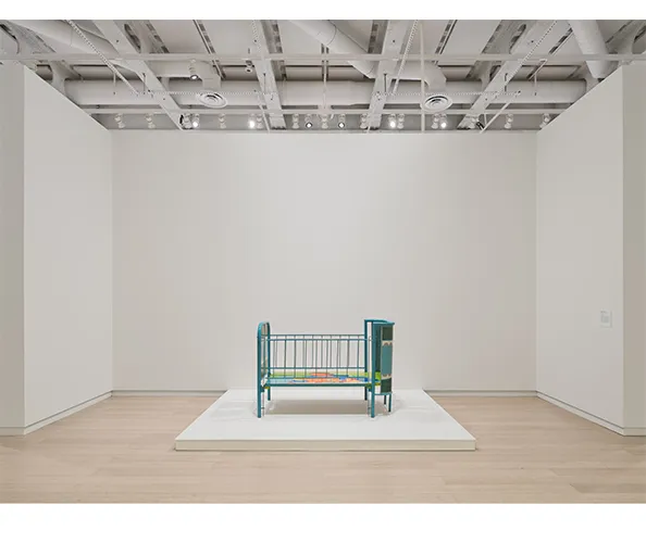 Installation view of "Growing Sideways: Performing Childhood." Photograph by Olympia Shannon.