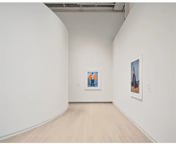 Installation view of "Growing Sideways: Performing Childhood." Photograph by Olympia Shannon.