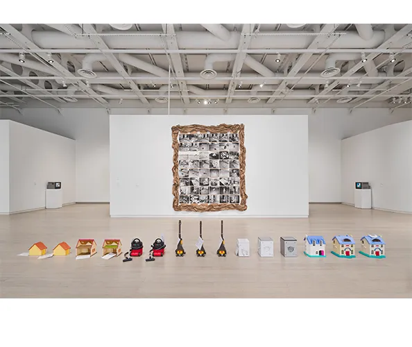Installation view of "Growing Sideways: Performing Childhood." Photograph by Olympia Shannon.
