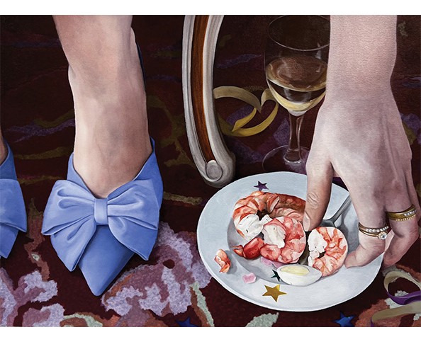 Kat Lowish, Finger Foods, 2022, courtesy of the artist. Kat Lowish, Finger Foods, 2022, courtesy of the artist.