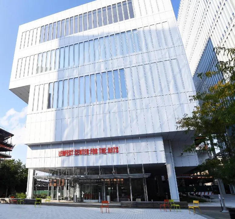 The Lenfest Center for the Arts' buidling facade.