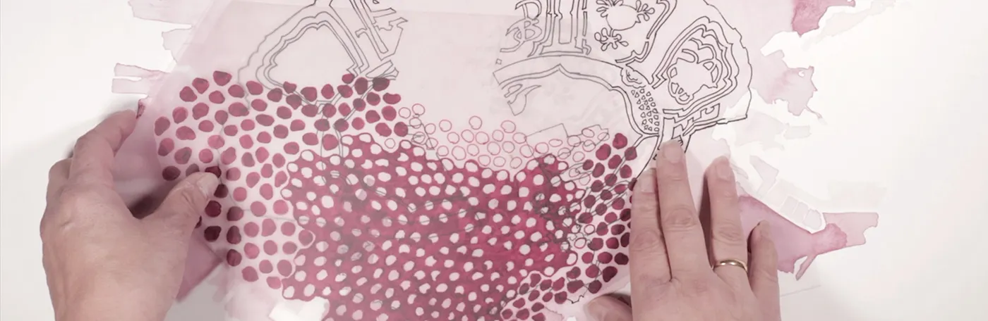 Naiza Khan, "Mapping Water," video still, 2023. Courtesy the artist.