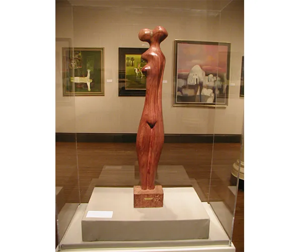 Installation view of the exhibition “Modernism and Iraq“ curated by Zainab Bahrani and Nada Shabout. On view at the Wallach Art Gallery, Columbia University, January 27 - March 28, 2009.