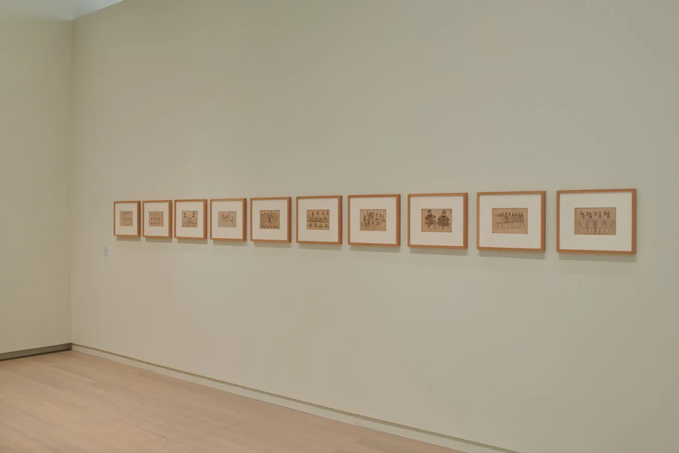 Installation view of the exhibition "Object Relations: Indigenous Belongings", on view at the Wallach Art Gallery, Columbia University December 4, 2021-March 12, 2022.