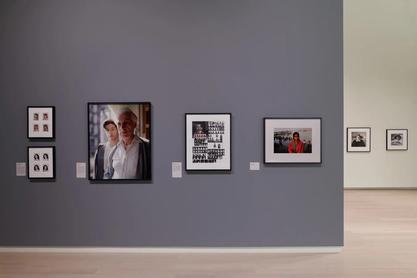 Installation view of the exhibition "Time and Face: Daguerreotypes to Digital Print", on view at the Wallach Art Gallery, Columbia University December 4, 2021-March 12, 2022.
