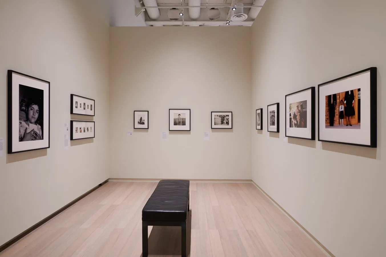 Installation view of the exhibition "Time and Face: Daguerreotypes to Digital Print", on view at the Wallach Art Gallery, Columbia University December 4, 2021-March 12, 2022.