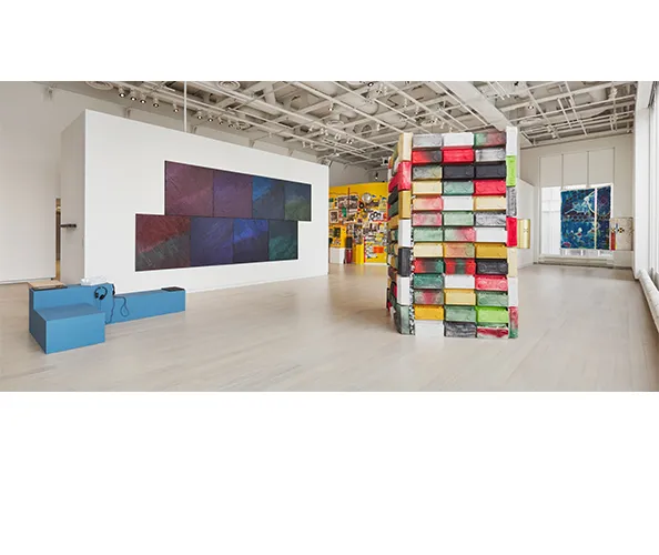 Installation view of "Uptown Triennial 2023," on view at the Wallach Art Gallery from June 22 - September 17, 2023. Photograph by Olympia Shannon.