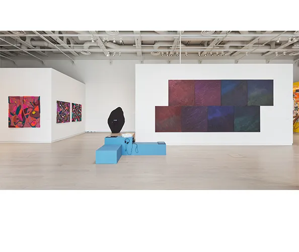 Installation view of "Uptown Triennial 2023," on view at the Wallach Art Gallery from June 22 - September 17, 2023. Photograph by Olympia Shannon.
